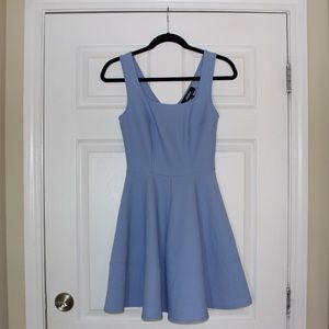 Cute light blue Lulus “home before daylight” dress